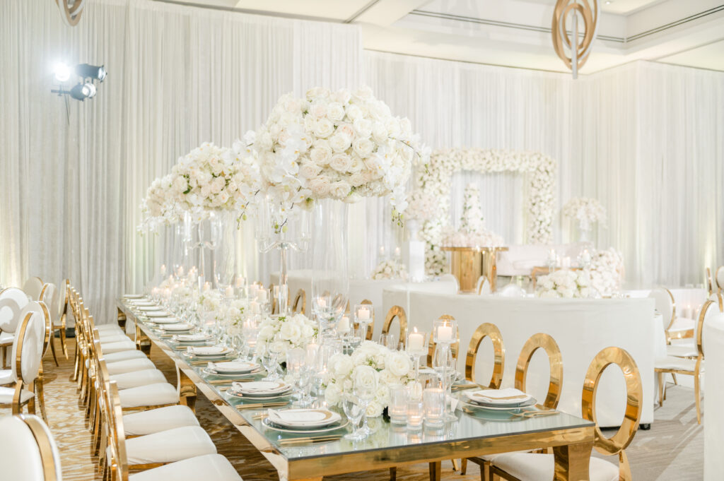 Luxury Wedding Guests seating